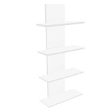 Raft perete DTD laminat alb Robus 40x16,5x92 cm