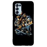 Husa compatibila cu Oppo A31 model Borderlands, Silicon, TPU, Viceversa, Transparent, Carcasa