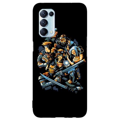 Husa compatibila cu Oppo Find X5 5G model Borderlands, Silicon, TPU, Viceversa foto