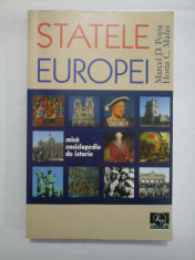 STATELE EUROPEI mica enciclopedie de istorie - Marcel D. Popa; Horia C. Matei foto
