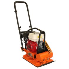 Placa compactoare unidirectionala Bisonte PC70-H, Honda GX160, 5.5 CP, benzina, 11.5 kN, 65 kg foto