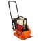 Placa compactoare unidirectionala Bisonte PC70-H, Honda GX160, 5.5 CP, benzina, 11.5 kN, 65 kg