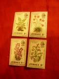 Serie Jersey 1972 - Flora , 4 valori