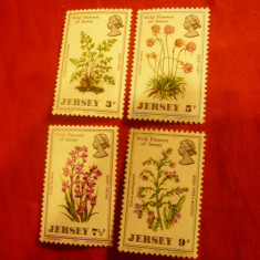 Serie Jersey 1972 - Flora , 4 valori
