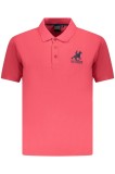 U.S. Grand POLO Tricou polo barbati cu logo brodat, din bumbac, Regular fit, rosu, S