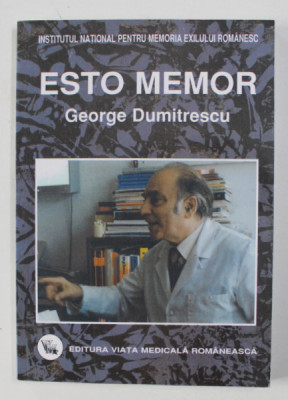 ESTO MEMOR de GEORGE DUMITRESCU , 2008 foto