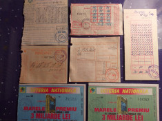 Lot Bilete Loterie, anii 60-&amp;#039;90 foto