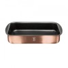 Tava marmorata pentru cuptor 35&times;27 CM, Rose Gold, Berlinger Haus