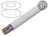 Cablu Telecomunicații Cupru 20x2x0,5mm Alb