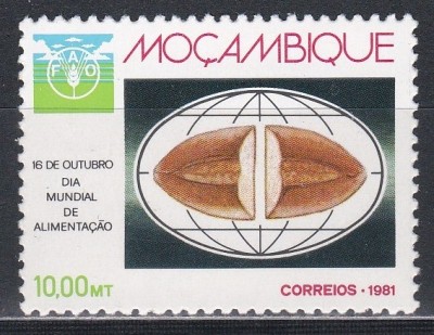 Mozambic 1981 - Ziua Mondială a Alimentației, MNH foto
