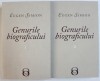 GENURILE BIOGRAFICULUI de EUGEN SIMION , VOL. I - II , 2018
