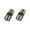 Set becuri auto cu LED CANBUS UltraBright compatibil T10e W5W 12 SMD Alb