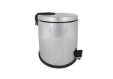 Cos gunoi din inox cu pedala, 20 litri, CONFORTIME