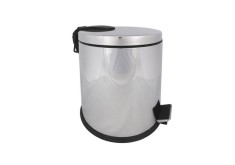 Cos gunoi din inox cu pedala, 20 litri foto