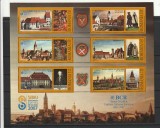 ROMANIA 2007 LP 1769 b SIBIU CAPITALA EUROPEANA CULTURALA BLOC DE 6 TIMBRE MNH