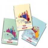 Caiet dictando cu colturi rotunjite A4,60 file70g mp,model Travel