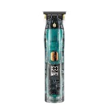 Masina de tuns profesionala, cu lame din inox, multifunctionala, rezistenta la apa, incarcare USB, afisaj LED, verde