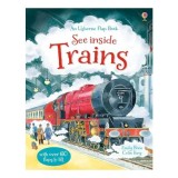 An Usborne Flap Book See Inside Trains