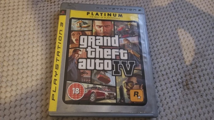 Joc GTA 4 Grand Theft Auto IV ps3 playstation3 ps 3