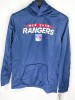 New York Rangers hanorac cu glugă pentru copii Authentic Pro Hood Po Hoodie - Dětsk&eacute; M (10 - 12 let)