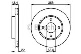 Disc frana FORD FIESTA V (JH, JD) (2001 - 2010) BOSCH 0 986 478 892