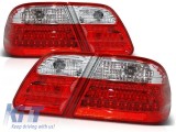 Kit de stopuri LED de tuning potrivit pentru Mercedes W210 E-Class 1995-03.2002 sedan, stanga si dreapta Performance AutoTuning
