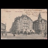Carte poștală veche Oradea &ndash; Fekete Sas Sz&aacute;lloda (Hotel Vulturul Negru) &ndash; 1915