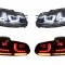 Faruri Chrome si Stopuri Full LED VW Golf 6 VI (2008-up) R20 U Design cu Semnal LED Dinamic Performance AutoTuning