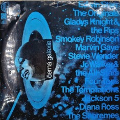 Various &lrm;&ndash; Čern&aacute; Galaxie _ VG+ / VG+ dublu vinil, 2 x LP., discuri muzica pop rock Supraphon, Cehoslovacia, 1975