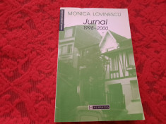 MONICA LOVINESCU JURNAL 1998-2000 RF21/1 foto