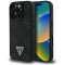 Husa iPhone 16 Pro Max Guess Peony Script MagSafe, negru, GUHMP16XPGBTMK