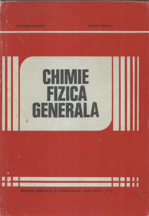 AS - BEDNAR VICTORIA - CHIMIE FIZICA GENERALA