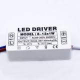 Sursa LED 230Vac 24-42Vdc 300mA 8-12W