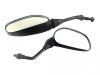 Oglinzi Moto Negre Revo, Filet M10 + Adaptor M8, Carcasa Plastic, Universal