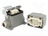 Conector MOLEX GWconnect HDC 6 pini 16A 500V drept set complet
