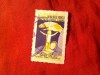 Vigneta Romania 1924 Societatea Principele Mircea - Danie 1 leu pt copii ,stampilat