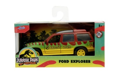 JADA JURASSIC WORLD MASINUTA METALICA FORD EXPLORE 1993 SCARA 1:32 foto