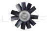 NRF 49563 FULL KIT Cupla, ventilator radiator