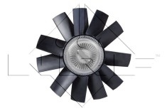 NRF 49563 FULL KIT Cupla, ventilator radiator foto