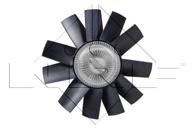 NRF 49563 FULL KIT Cupla, ventilator radiator foto