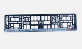 Suport numar personalizat RapidAuto.ro Calea Radnei Arad, 52x11 cm AutoDrive ProParts
