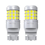 Set 2 becuri auto LED 42SMD T20, 120W/set, 12/24V, 6000K, lupa