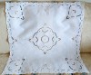 Fata de masa Vintage din In cu broderie manuala