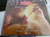 Don t cry for me Argentina, 2 cd