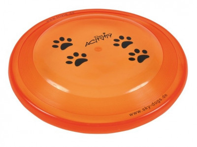 Frisbee pentru c&amp;acirc;ini- plastic, 23cm foto