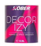 Vopsea decorativa 0.9L violet ametist cu efect sidefat si texturat