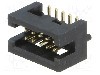 Conector IDC, 10 pini, pas pini 1.27mm, CONNFLY - DS1031-14-10S8B