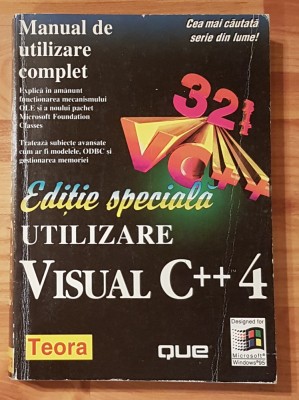 Utilizare Visual C++ 4 de Chane Cullens, Mark Davidson foto