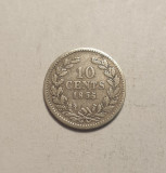 Olanda 10 Cents 1855 Rara, Europa