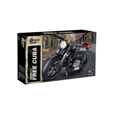 Set cuburi constructie motocicleta Brick Cool 395 piese foto